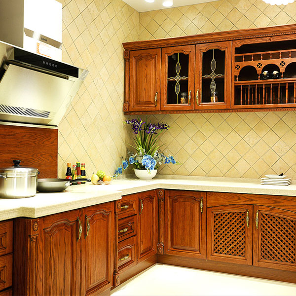 高端原木橱柜 高逼格低价格 申斯达橱柜