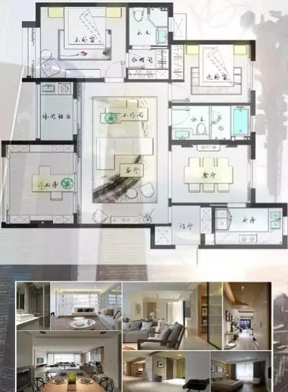 太牛了丨家居设计大咖神操作 一个户型的18种布局!