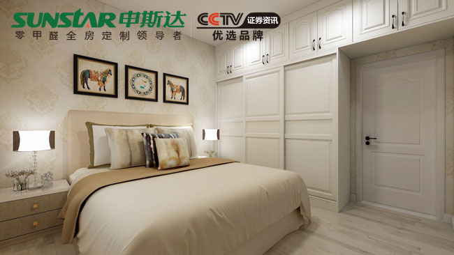简欧风主卧衣柜图片