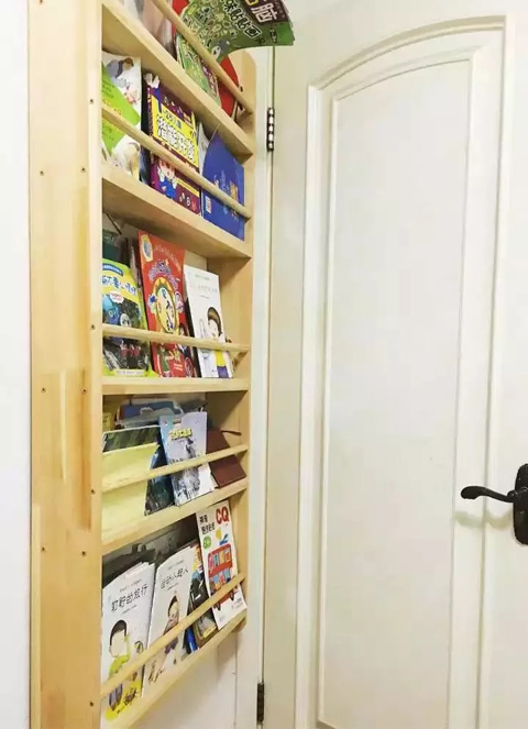 门后被老婆做成了秘密空间,真的太实用了!