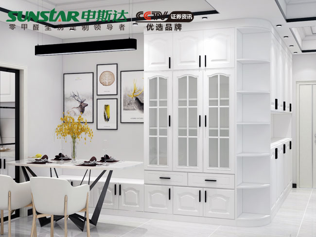 现代时尚餐厅柜图片